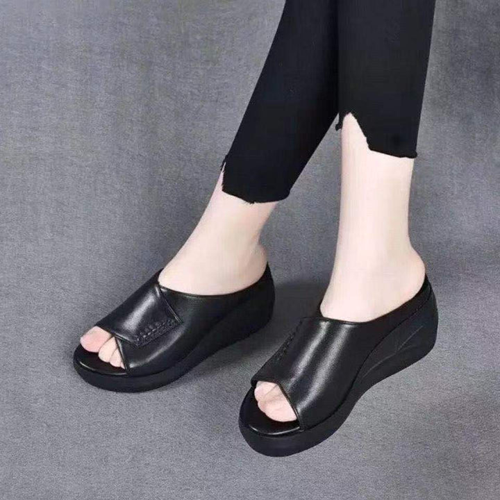Women Closed Mules Comfort Lune London