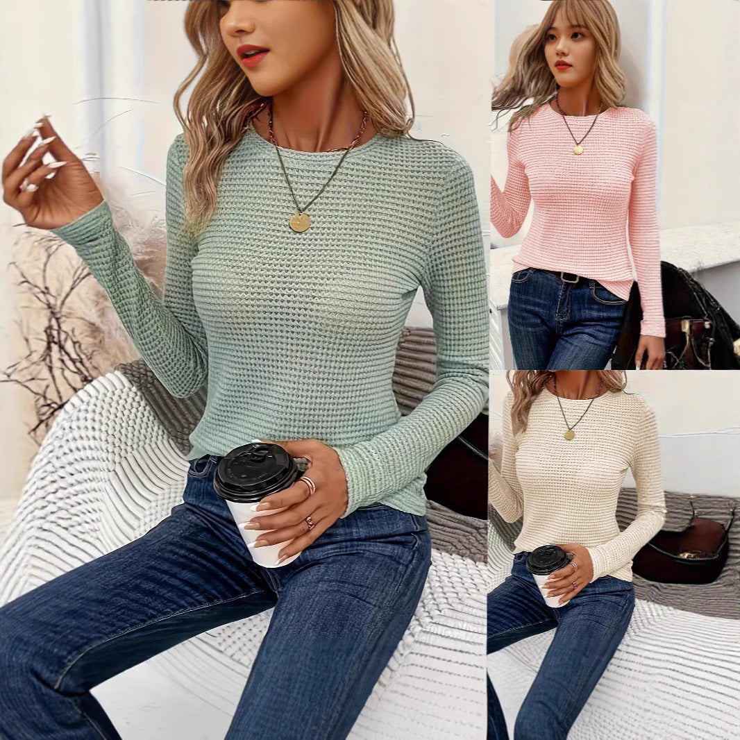 Structured long sleeve shirt for women with a refined embossed pattern Lune London