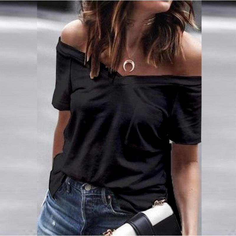 T-shirt femme à épaules dénudées Chic & Stil