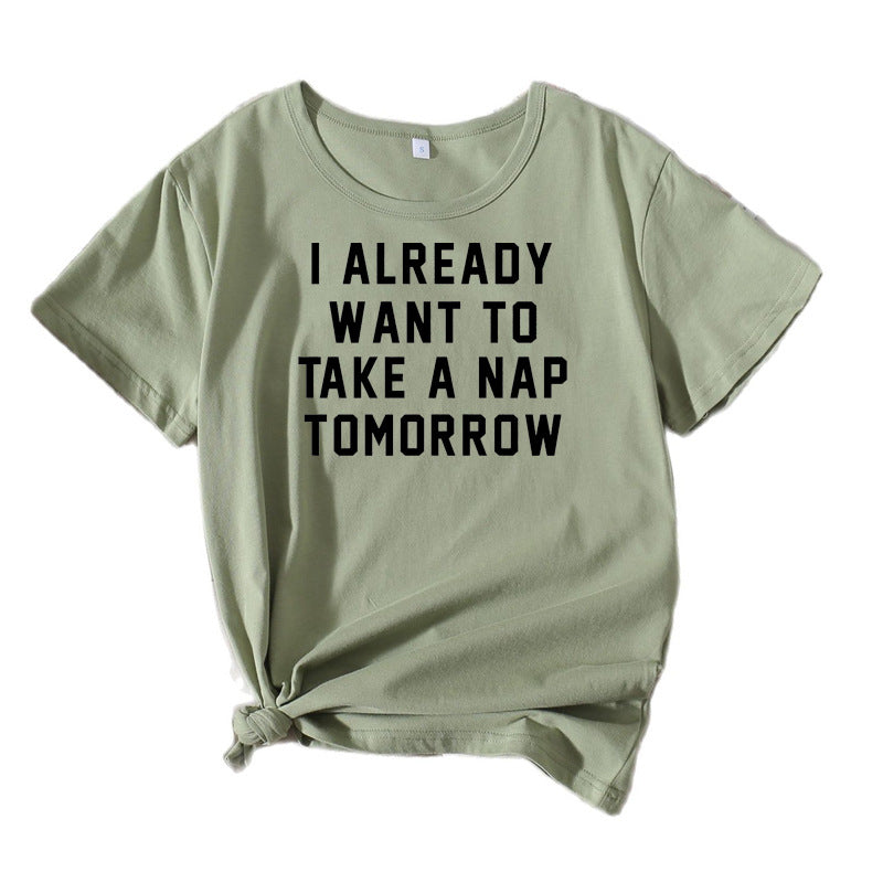 Women's Comfortable Quote T-shirt Lune London