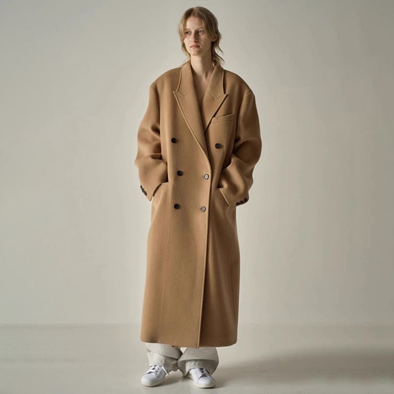 Manteau en laine élégant et oversize pour femmes Chic & Stil