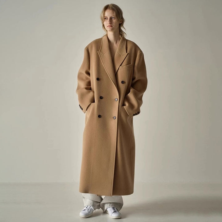Manteau en laine élégant et oversize pour femmes Chic & Stil
