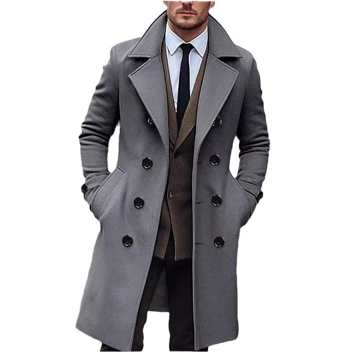 Double-breasted jacket for men in high-quality material Lune London
