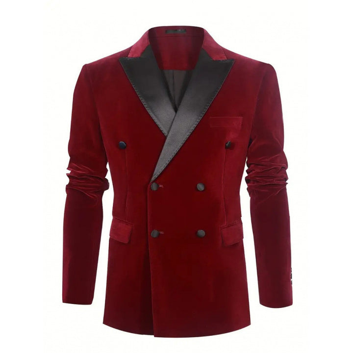 Extravagant velvet jacket for men with sparkling lapels Lune London