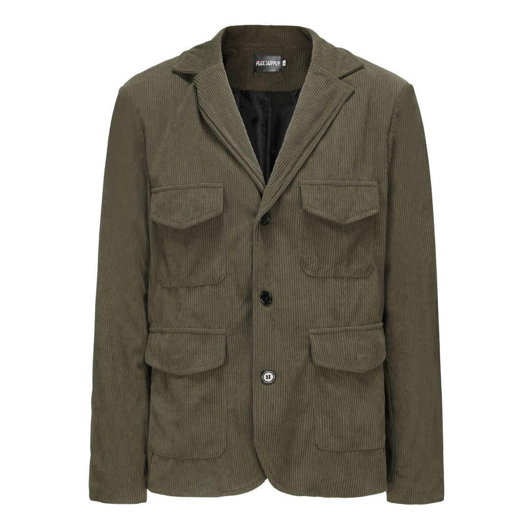 Casual corduroy jacket for women with patch pockets Lune London
