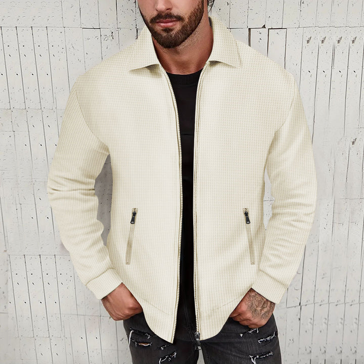 Fashion short jacket for men with a structured design and practical pockets Lune London