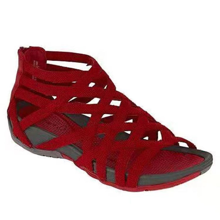 Comfortable bath sandals for women with a breathable surface and a flexible sole Lune London