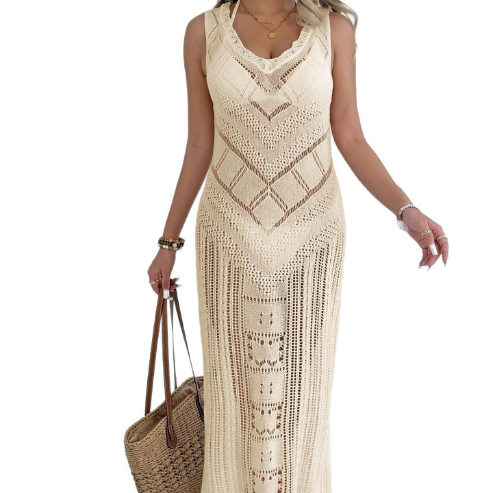 Lune London Women's Crochet Maxi Dress