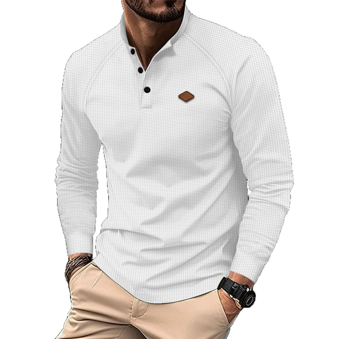 Men's long sleeve shirt with a trendy design and practical details Lune London