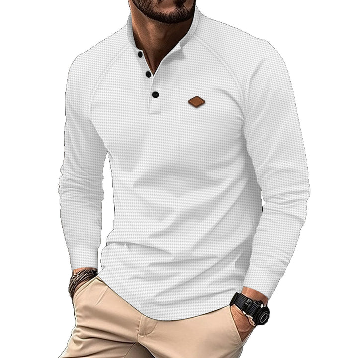 Men's long sleeve shirt with a trendy design and practical details Lune London