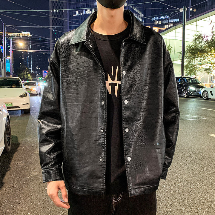 Lune London snap button casual jacket for men