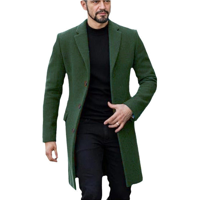Elegant wool coat for men Lune London 1760428448