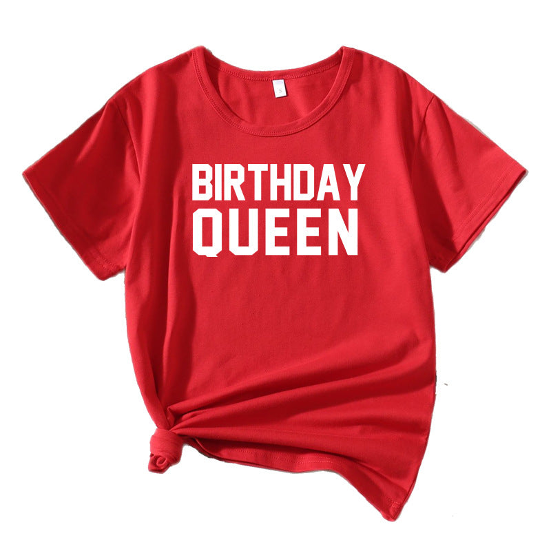 Women Leisure Birthday Party T-Shirt Lune London