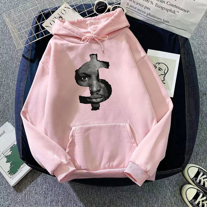 Women's hoodie with striking graphic print Chic & Stil