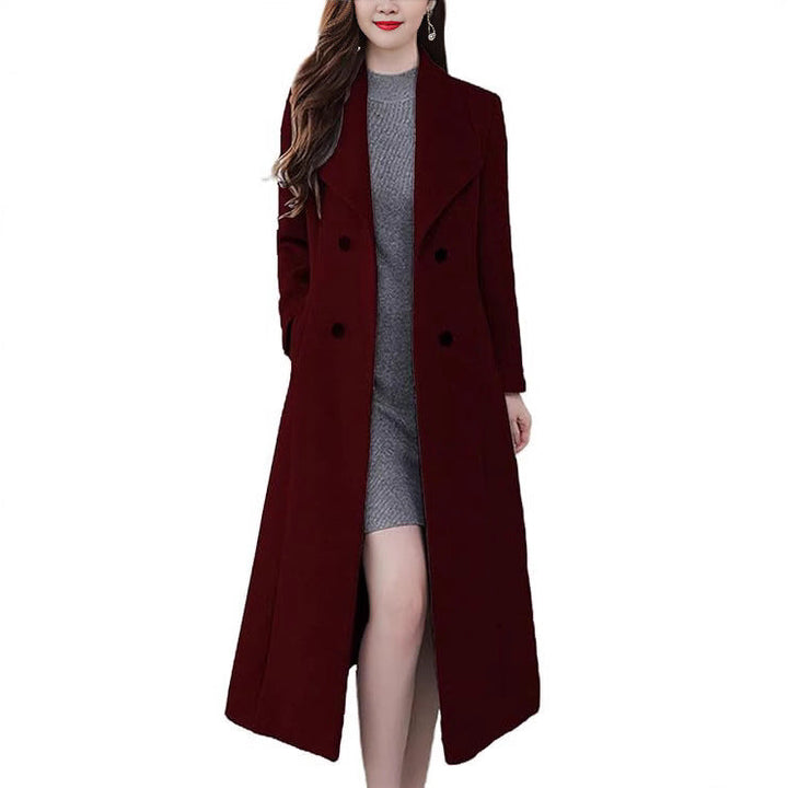 Ladies Long Wool Coat Lune London