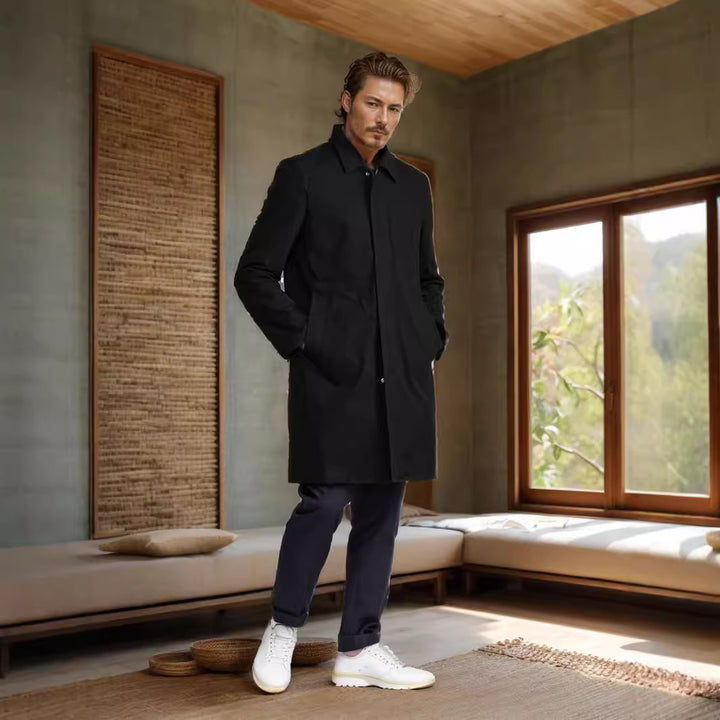 Elegant transition coat for men Lune London