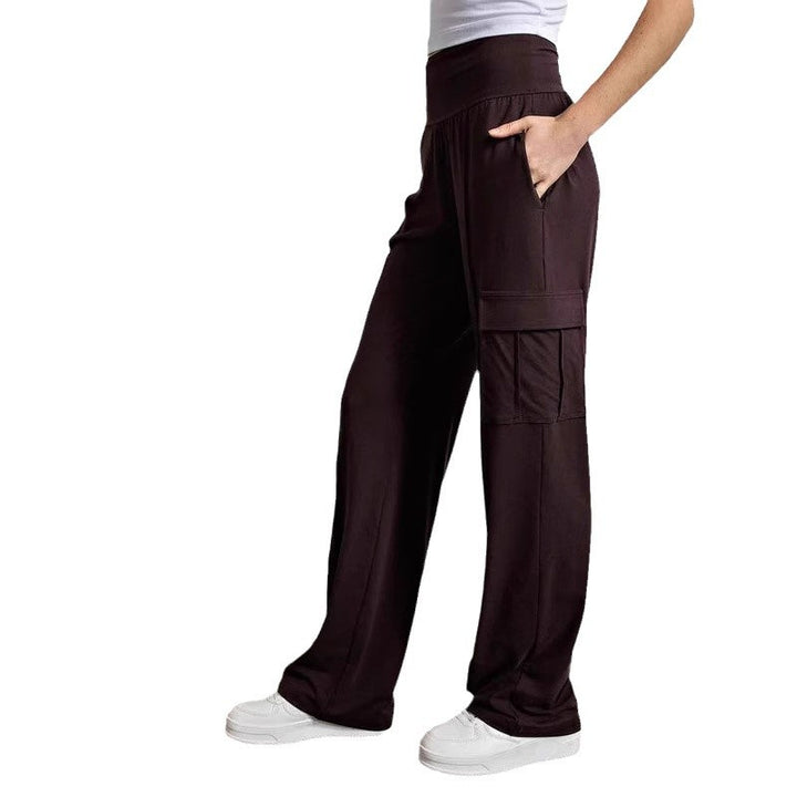 High waist cargo pants for women with convenient pockets Lune London