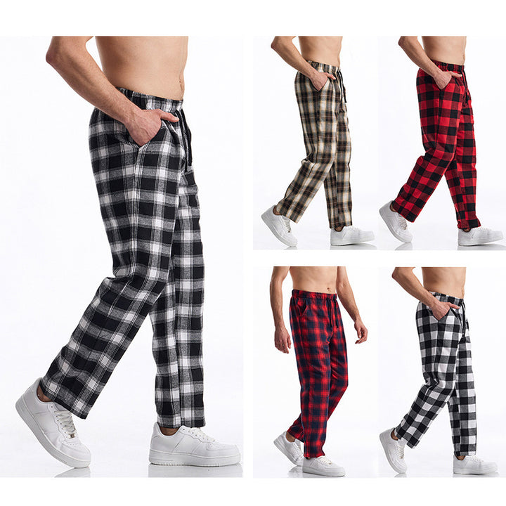 Comfortable tartan pants for men Lune London