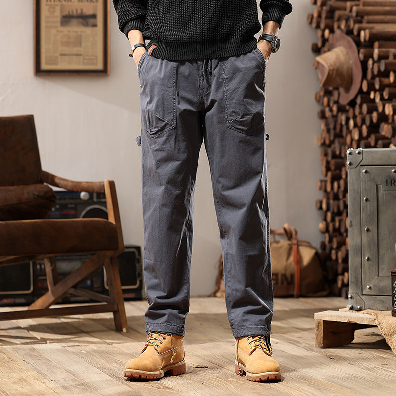 Pantalon cargo multifonctionnel pour hommes Lune London