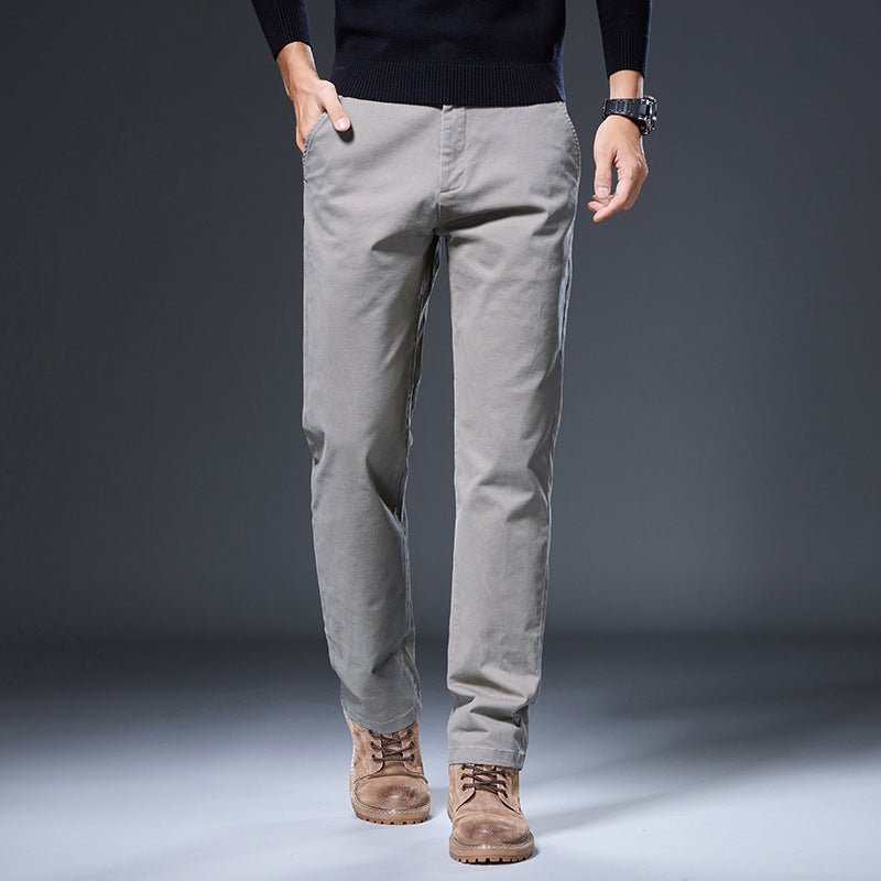 Chinos for men with a practical fit and an elastic waistband Lune London
