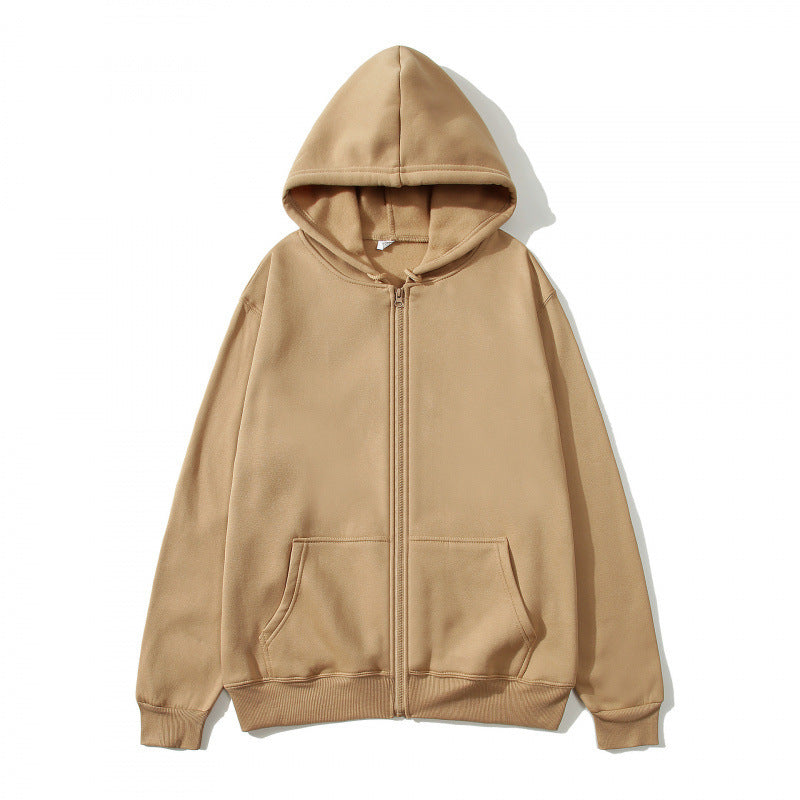 Ladies Fleece Hoodie with full zip and handy pockets Lune London