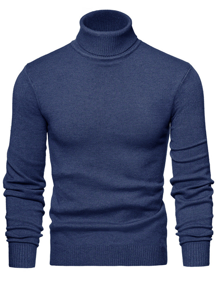 Timeless turtleneck sweater for men in soft wool Lune London