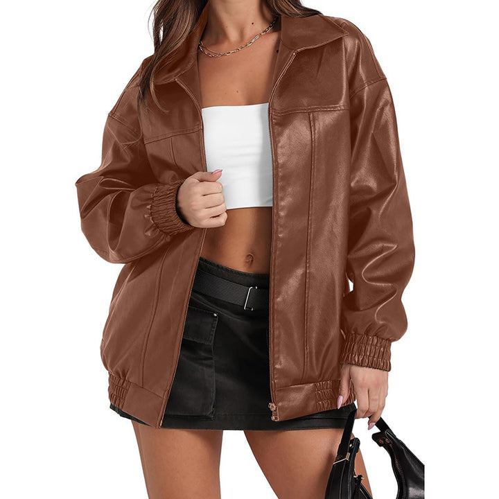Ladies Oversized Casual Clothing with Elastic Cuffs and Practical Pockets Lune London