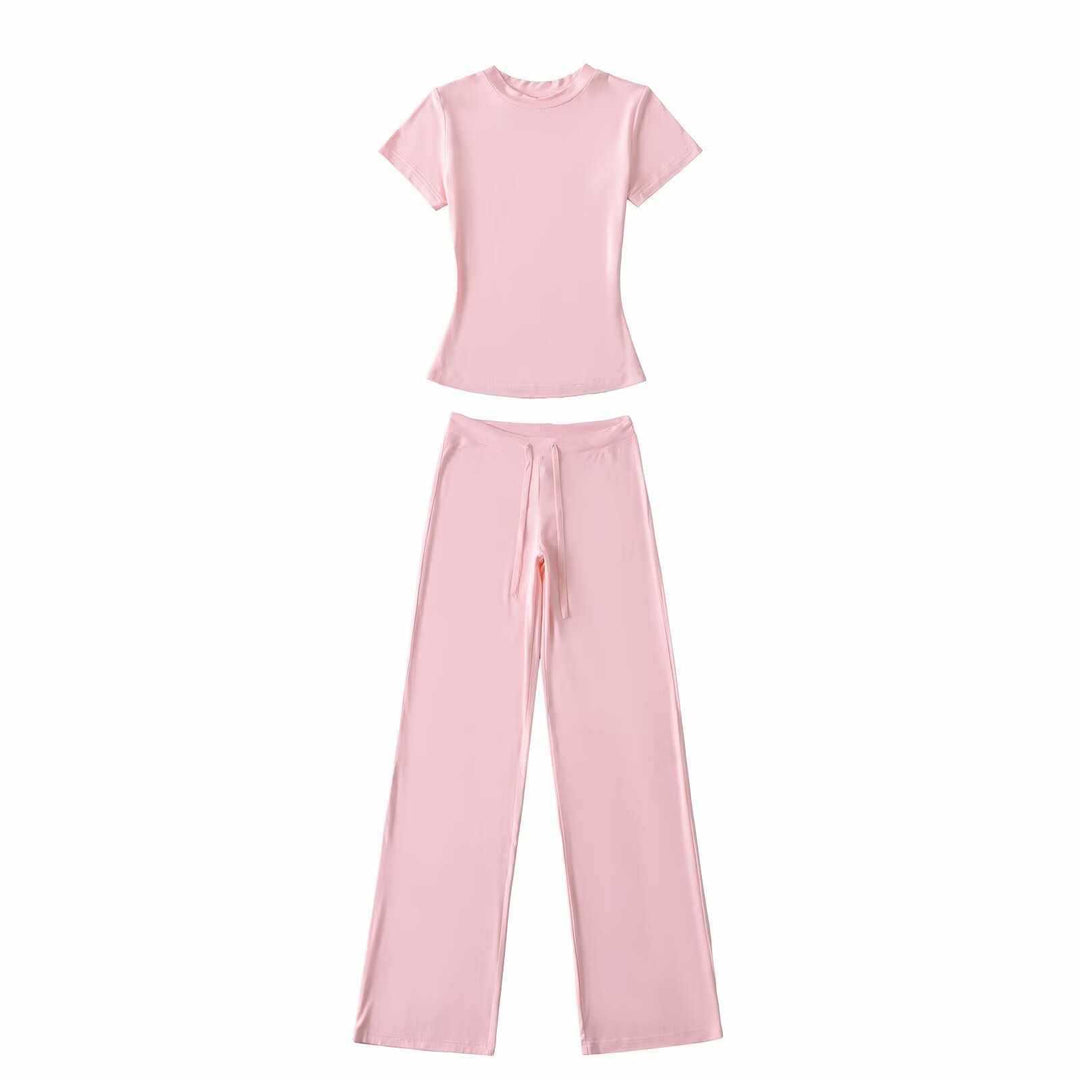 Lune London casual wide jersey pants for women