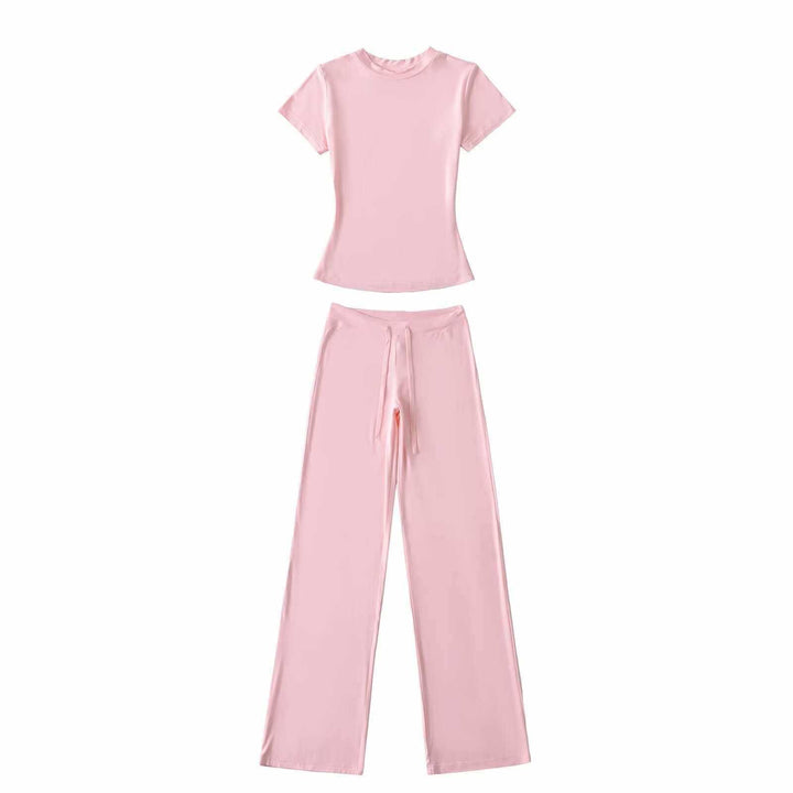 Lune London casual wide jersey pants for women