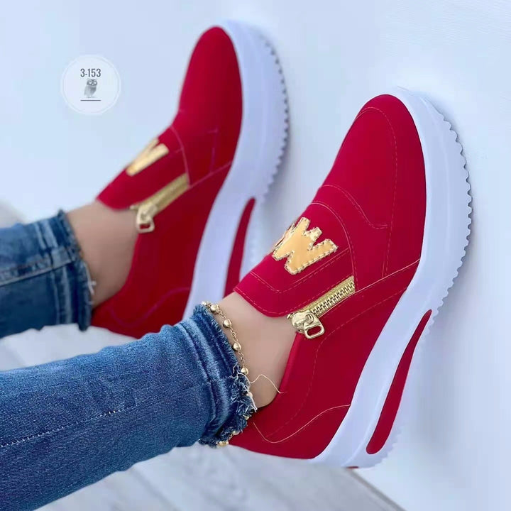 Chic and stylish slip-on sneakers for women