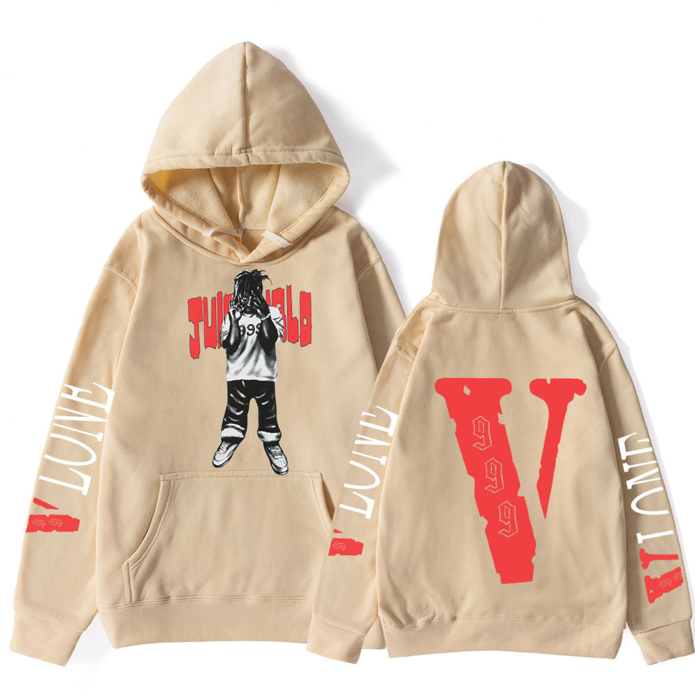 Women's hooded sweatshirt with artistic print and comfortable fit Lune London