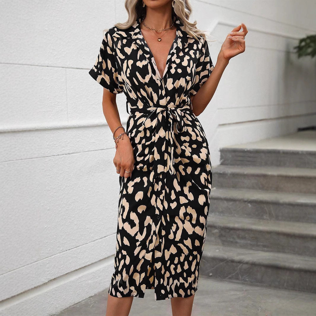 Lune London women's wrap dress with elegant slit details
