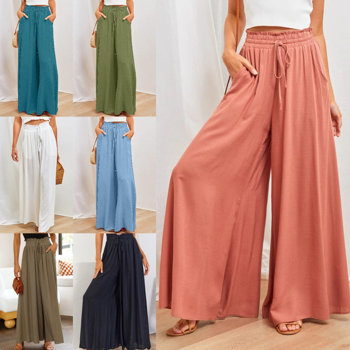 Bohemian style maxi skirt for women with drawstring waist Lune London
