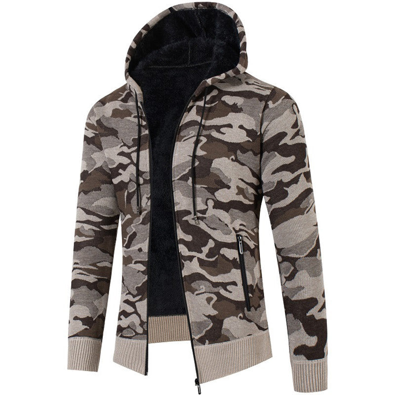 Trendy hooded sweatshirt for men with checkered pattern Lune London