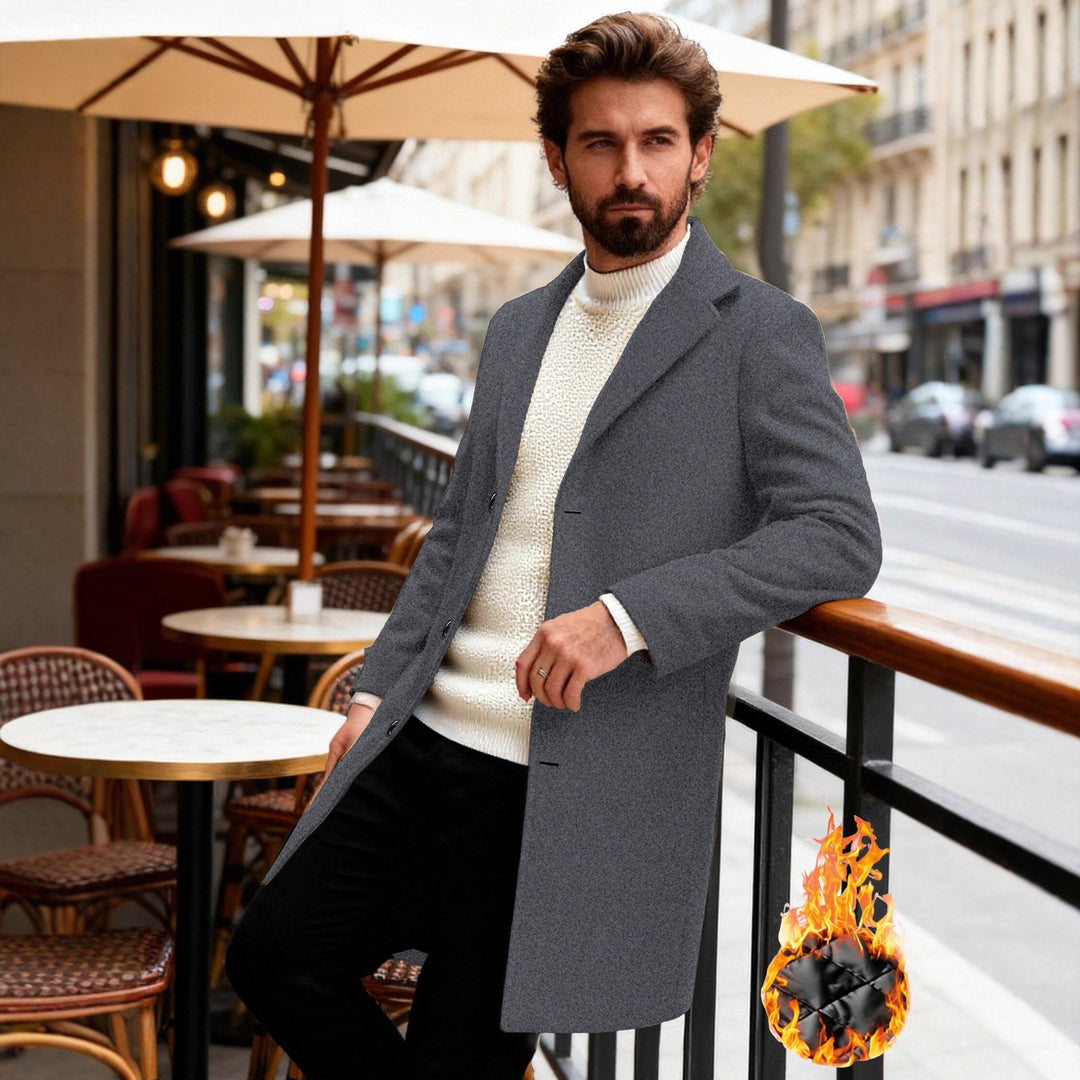 Elegant and classic men's transition jacket Lune London