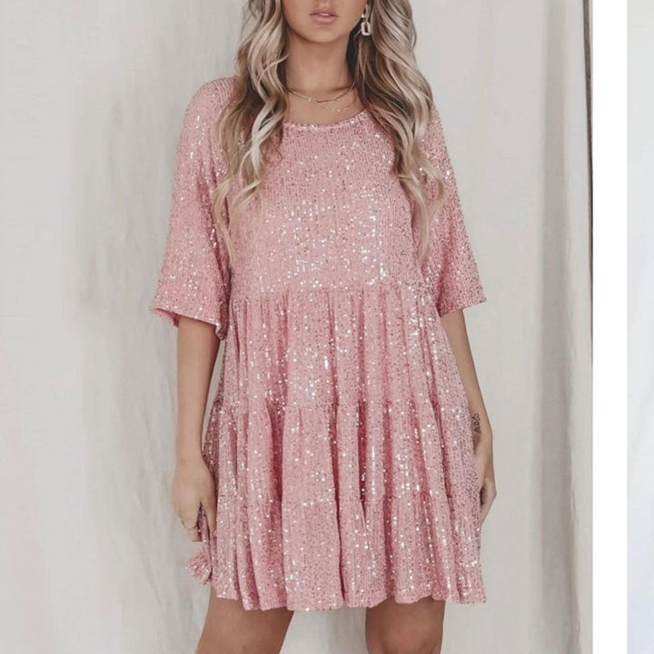 Sparkling party dress for women Lune London