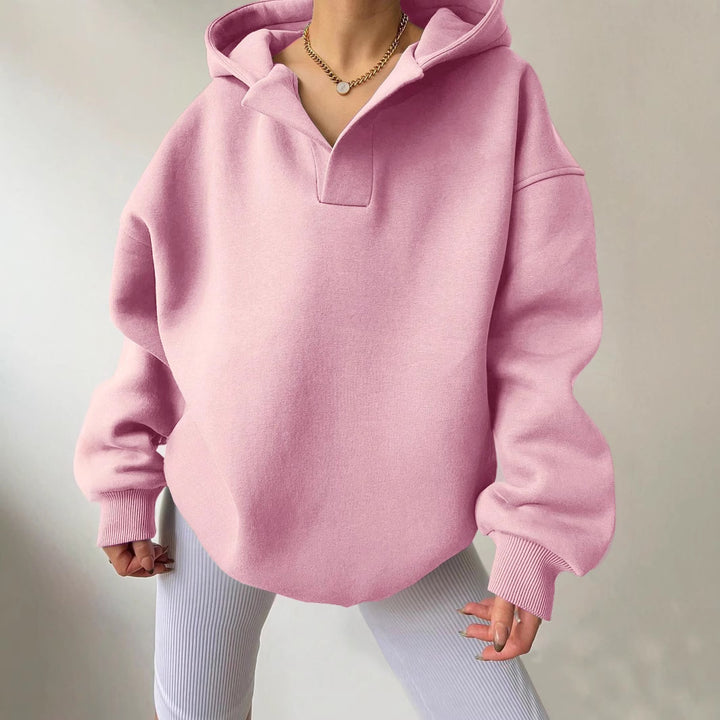 Ladies Oversized Hoodie with Unique Lune London