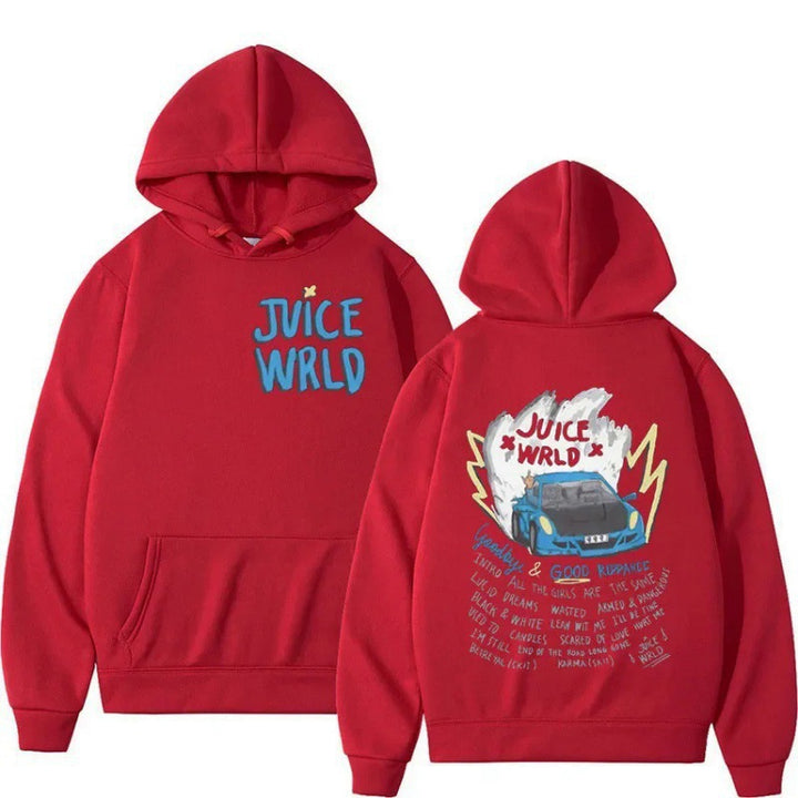 Hoodie femme avec design graphique créatif et lettrage inspirant Chic & Stil