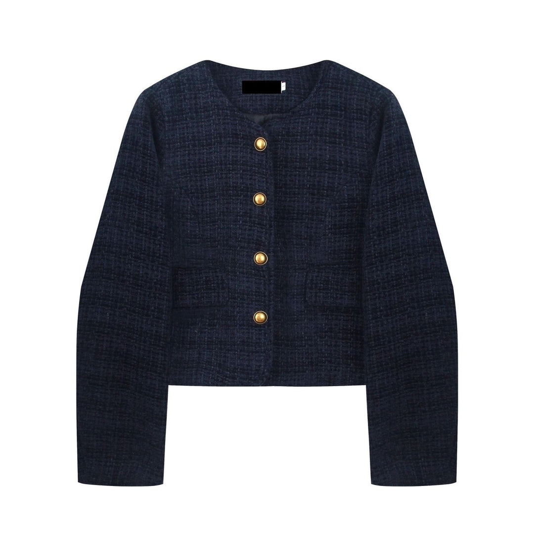 Blazer court pour femmes avec boutons dorés Chic & Stil