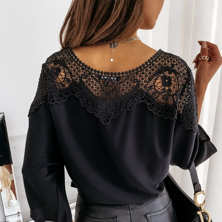 Ladies Elegant Lace Chic Blouse and Style
