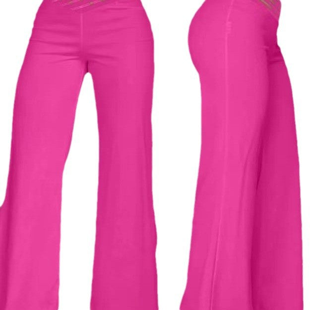 High-waisted palazzo pants for women Lune London