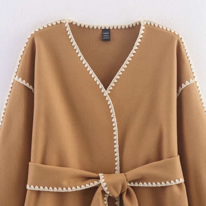 Women’s robe with decorative belt Lune London