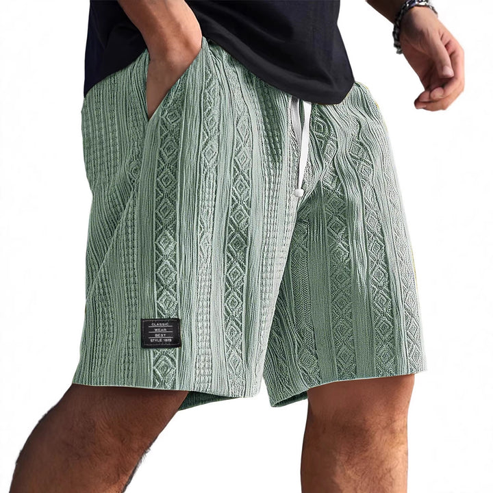 Men's Stylish Leisure Pants in Casual Knit Design Lune London
