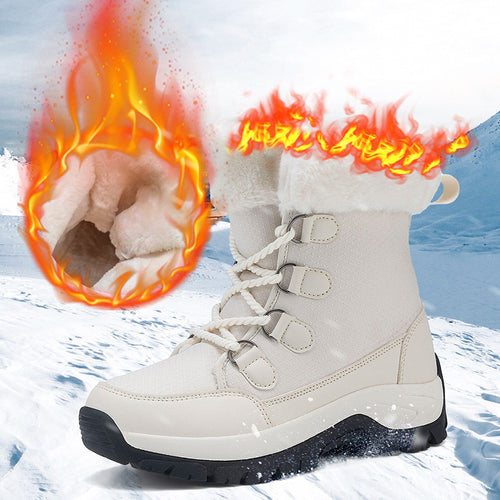Insulated winter boots for women with warm lining Lune London