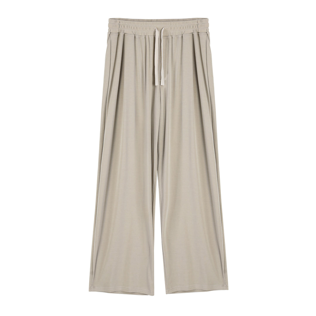 Wide lounge pants for women in innovative and breathable material Lune London