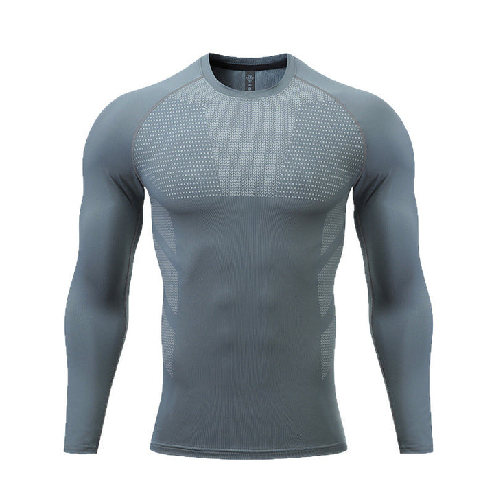 Men's Compression Long Sleeve Sports Shirt Lune London