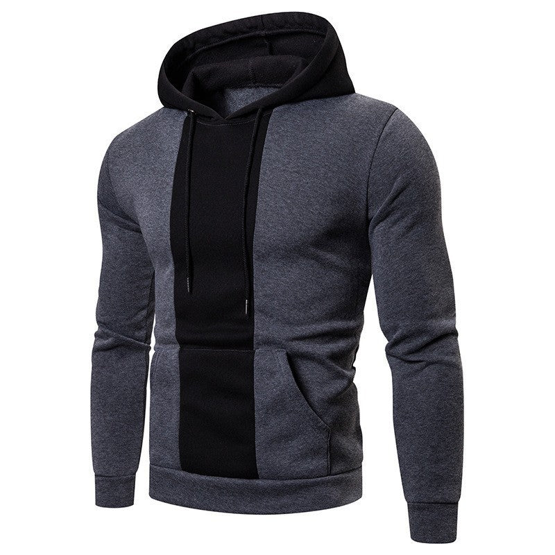 Men's hoodie with a modern color block design Lune London