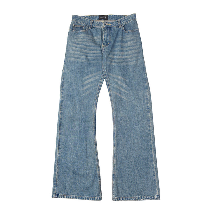 Women's wide leg jeans with an original Lune London design
