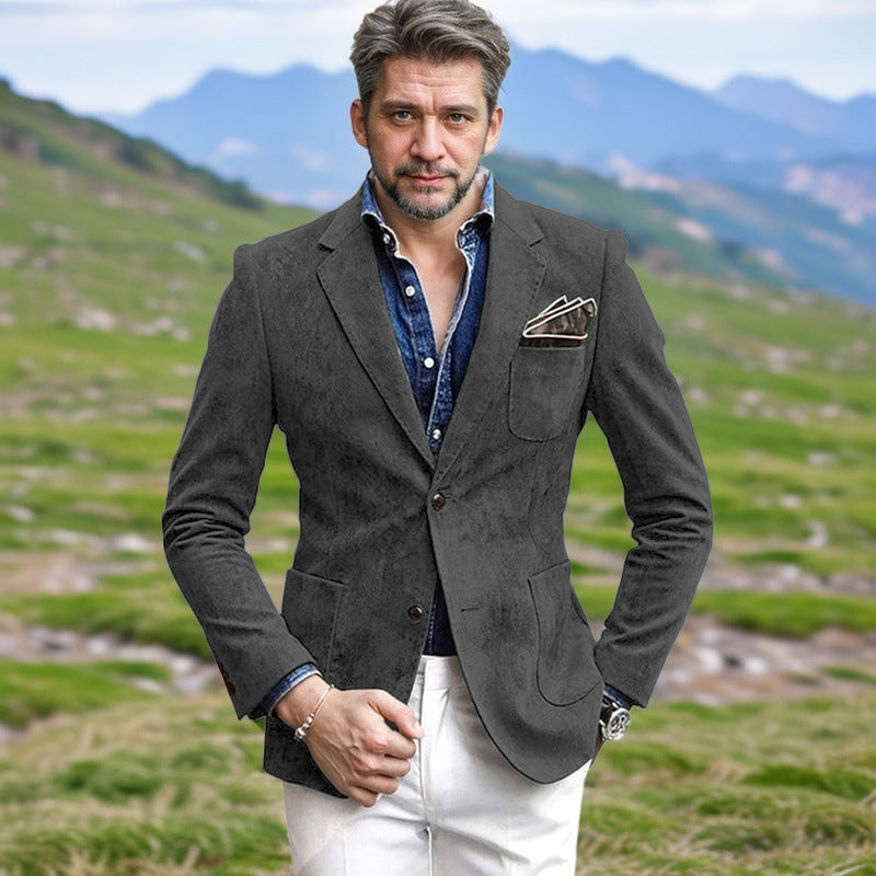 Velvet blazer for men with an elegant fit Lune London