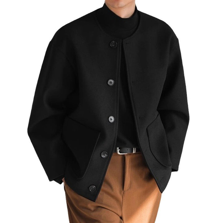 Women's transition jacket with practical pockets and button closure Lune London